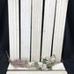 7 Wood Trim Pieces, Architectural Salvage, Reclaimed Vintage Wood Baseboard B7