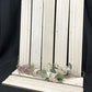 7 Wood Trim Pieces, Architectural Salvage, Reclaimed Vintage Wood Baseboard B7