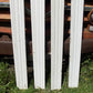 4 Wood Trim Pieces, Architectural Salvage, Reclaimed Vintage Wood Baseboard B1