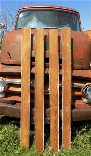 4 Wood Trim Pieces, Architectural Salvage, Reclaimed Vintage Wood Baseboard B1
