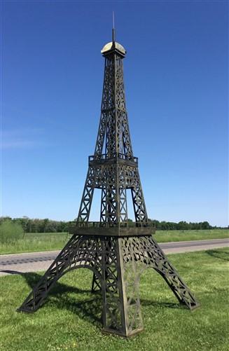 Large Eiffel Tower 20' 10", Paris France, Garden Art, Metal Yard Décor, Statue G