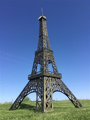 Large Eiffel Tower 20' 10", Paris France, Garden Art, Metal Yard Décor, Statue G