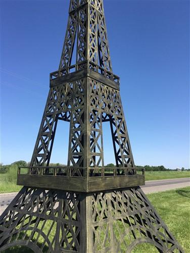 Large Eiffel Tower 20' 10", Paris France, Garden Art, Metal Yard Décor, Statue G