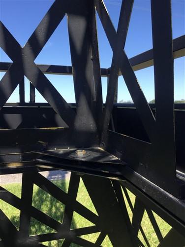 Large Eiffel Tower 20' 10", Paris France, Garden Art, Metal Yard Décor, Statue G