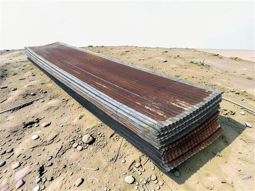 100 Sheets Reclaimed Barn Tin, 12' Corrugated Metal, 2400 Sq Ft Salvage B13