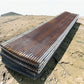 100 Sheets Reclaimed Barn Tin, 12' Corrugated Metal, 2400 Sq Ft Salvage B13