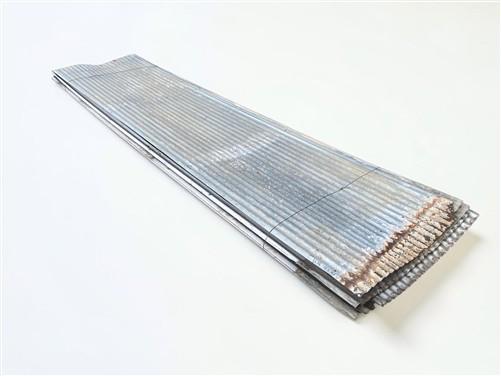 18 Sheets Reclaimed Barn Tin, 9' Corrugated Metal, 324 Sq Ft Salvage B14