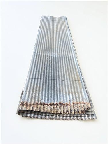 18 Sheets Reclaimed Barn Tin, 9' Corrugated Metal, 324 Sq Ft Salvage B14
