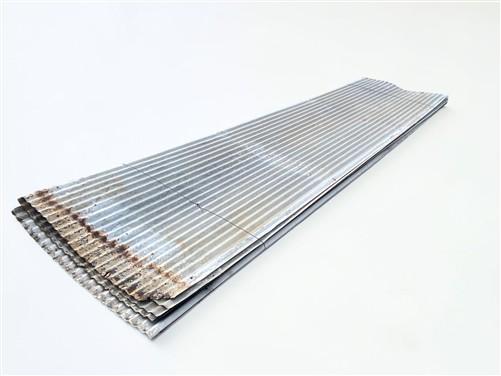 18 Sheets Reclaimed Barn Tin, 9' Corrugated Metal, 324 Sq Ft Salvage B14