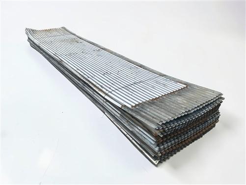 69 Sheets Reclaimed Barn Tin, 10' Corrugated Metal, 1380 Sq Ft Salvage B15