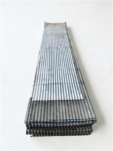 69 Sheets Reclaimed Barn Tin, 10' Corrugated Metal, 1380 Sq Ft Salvage B15