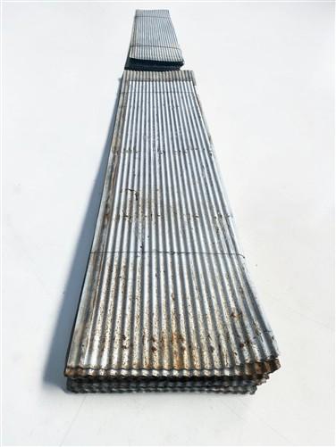 69 Sheets Reclaimed Barn Tin, 10' Corrugated Metal, 1380 Sq Ft Salvage B15