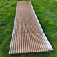 96 Sheets Reclaimed Barn Tin, 8' Corrugated Metal, 1536 Sq Ft Salvage B17