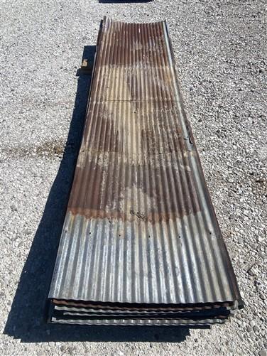 32 Sheets Reclaimed Barn Tin, 9' Corrugated Metal, 576 Sq Ft Salvage B20