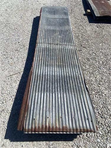 36 Sheets Reclaimed Barn Tin, 10' Corrugated Metal, 720 Sq Ft Salvage B21