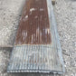11 Sheets Reclaimed Barn Tin, 8' Corrugated Metal, 176 Sq Ft Salvage B22
