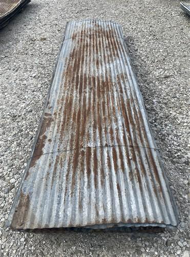 36 Sheets Reclaimed Barn Tin, 9' Corrugated Metal, 648 Sq Ft Salvage B23