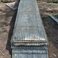 33 Sheets Reclaimed Barn Tin, 8' Corrugated Metal, 528 Sq Ft Salvage B24