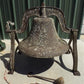 No 4 CS Bell with Stand, Cast Iron Church Dinner School Garden 19.5" Diameter A