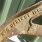 No 4 CS Bell with Stand, Cast Iron Church Dinner School Garden 19.5" Diameter A