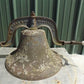 No 4 CS Bell with Stand, Cast Iron Church Dinner School Garden 19.5" Diameter A