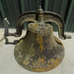 No 3 CS Bell with Upright, Cast Iron Church Dinner School Garden 18" Diameter B