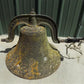No 3 CS Bell with Upright, Cast Iron Church Dinner School Garden 18" Diameter B