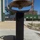Upright Bell, Vintage School Church Dinner Farm Bell, Cast Iron, 16 Diameter