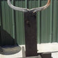 Upright Bell, Vintage School Church Dinner Farm Bell, Cast Iron, 16 Diameter