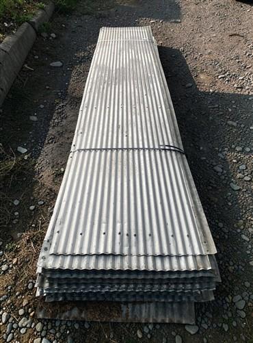 62 Sheets Reclaimed Barn Tin, 12' Corrugated Metal, 1488 Sq Ft Salvage B31