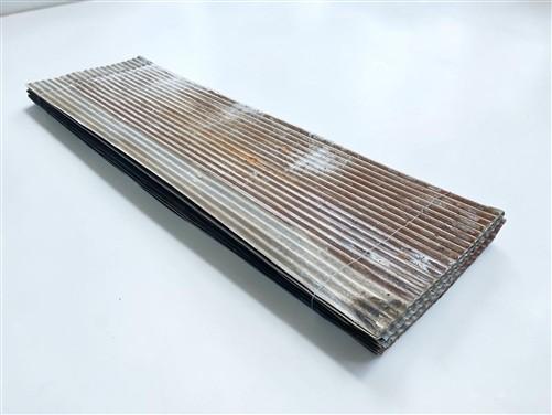 24 Sheets Reclaimed Barn Tin, 7' Corrugated Metal, 336 Sq Ft Salvage B33