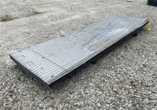 14 Sheets Reclaimed Barn Tin, 8' Corrugated Metal, 224 Sq Ft Salvage B38