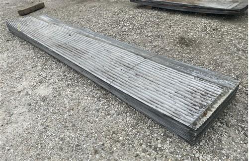 41 Sheets Reclaimed Barn Tin, 12' Corrugated Metal, 984 Sq Ft Salvage B40