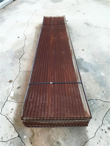59 Sheets Reclaimed Barn Tin, 11' Corrugated Metal, 1298 Sq Ft Salvage B41