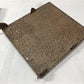 2 Copper Clad Stove Doors, Vintage Retro Porcelain Enamel Range Parts Repair b