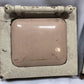 2 Copper Clad Stove Doors, Vintage Retro Porcelain Enamel Range Parts Repair A