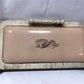 2 Copper Clad Stove Doors, Vintage Retro Porcelain Enamel Range Parts Repair A