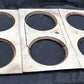 Copper Clad Stove 6 Burner Top Surface, Vintage Retro Cast Iron Parts Repair C