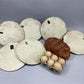 6 Copper Clad Stove Burner Cover Lids, Vintage Retro Cast Iron Parts Repair D