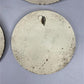 6 Copper Clad Stove Burner Cover Lids, Vintage Retro Cast Iron Parts Repair D