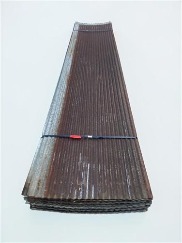 45 Sheets Reclaimed Barn Tin, 11' Corrugated Metal, 990 Sq Ft Salvage B42