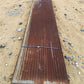 25 Sheets Reclaimed Barn Tin, 11' Corrugated Metal, 550 Sq Ft Salvage B44