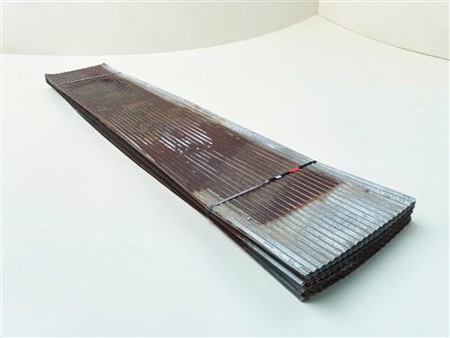 35 Sheets Reclaimed Barn Tin, 12' Corrugated Metal, 840 Sq Ft Salvage B45