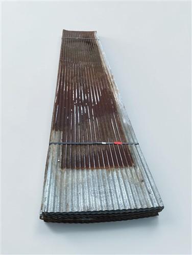 35 Sheets Reclaimed Barn Tin, 12' Corrugated Metal, 840 Sq Ft Salvage B45