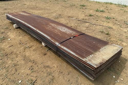 48 Sheets Reclaimed Barn Tin,12' Corrugated Metal, 1152 Sq Ft Salvage B46