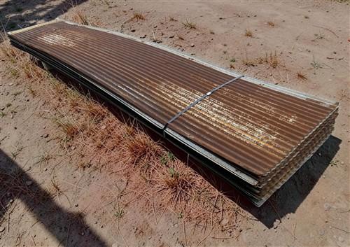 48 Sheets Reclaimed Barn Tin,12' Corrugated Metal, 1152 Sq Ft Salvage B46