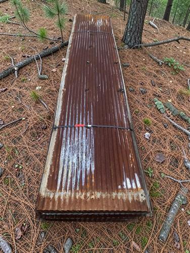 34 Sheets Reclaimed Barn Tin, 12' Corrugated Metal, 816 Sq Ft Salvage B52