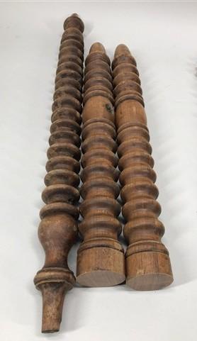 Wood Spindles, Architectural Salvage Fretwork Furniture House Trim Vintage A27