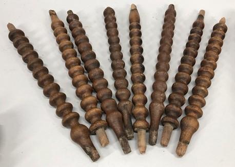 Wood Spindles, Architectural Salvage Fretwork Furniture House Trim Vintage A27