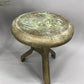 Metal Milking Stool Chair Kitchen Bar Industrial Age Workbench Vintage Seat A6